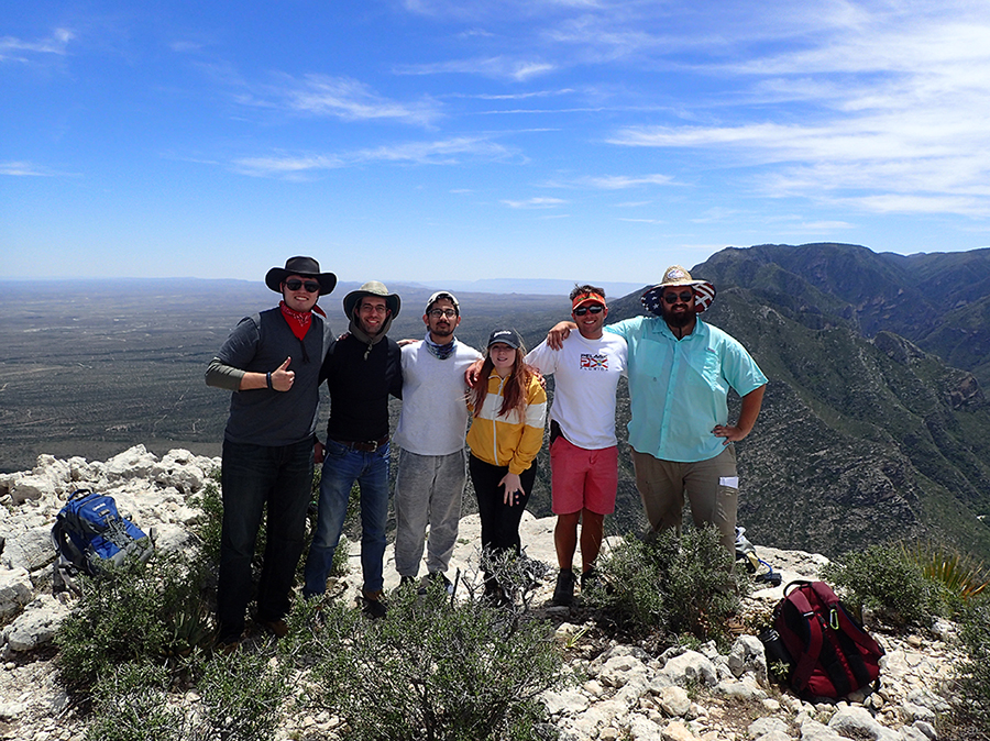 Top of the Permian Reef Trail - New Mexico
